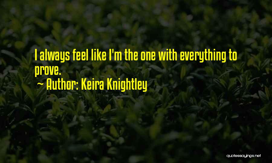 Conformar Definicion Quotes By Keira Knightley