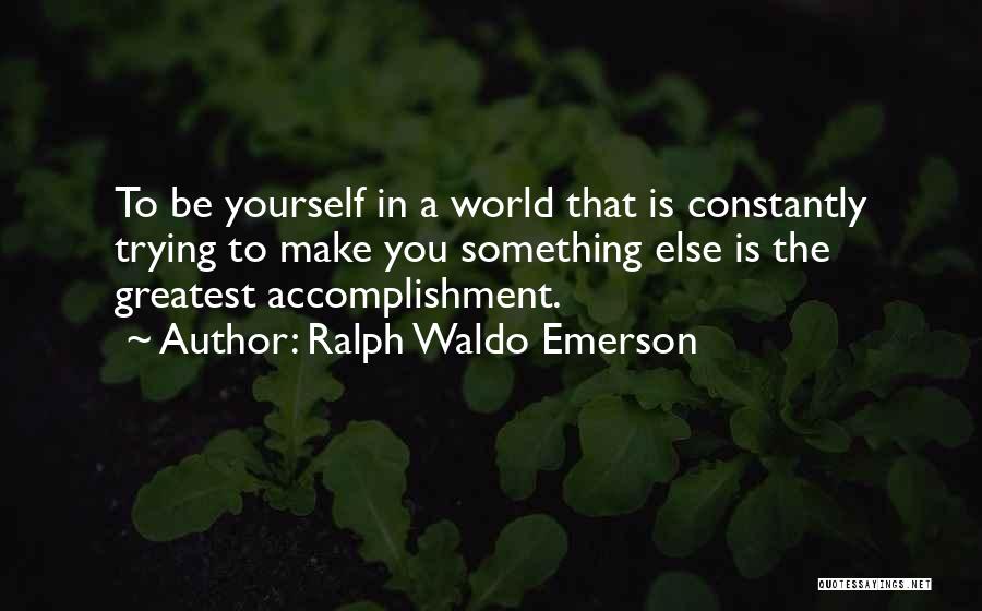 Conformity And Individuality Quotes By Ralph Waldo Emerson