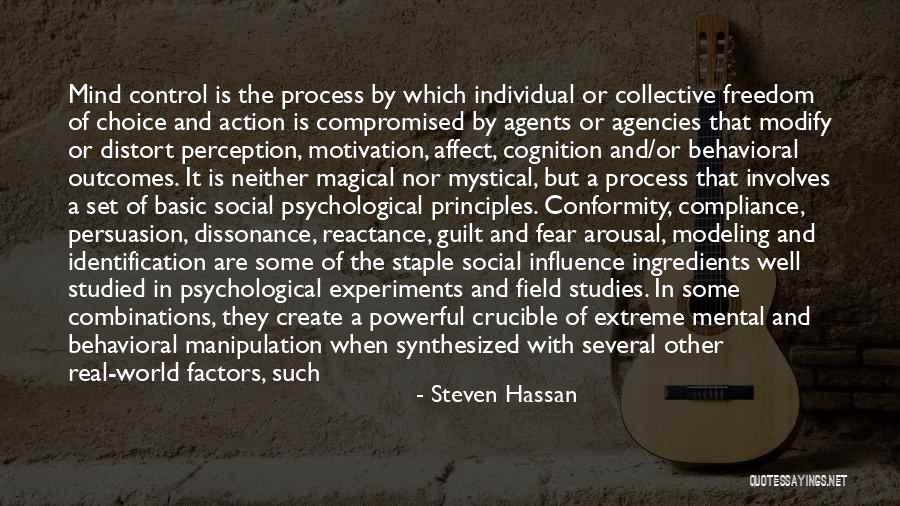 Conformity In The Crucible Quotes By Steven Hassan