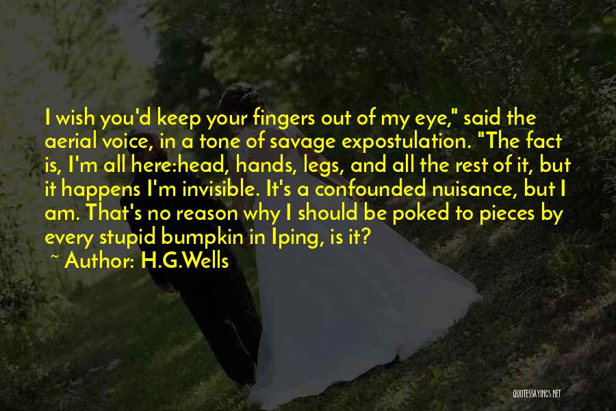 Confounded Quotes By H.G.Wells