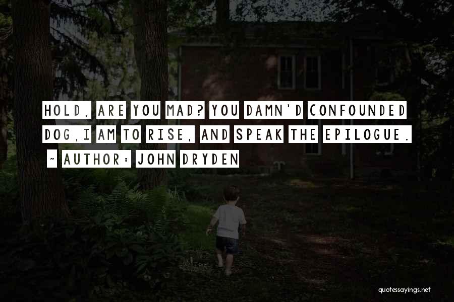 Confounded Quotes By John Dryden