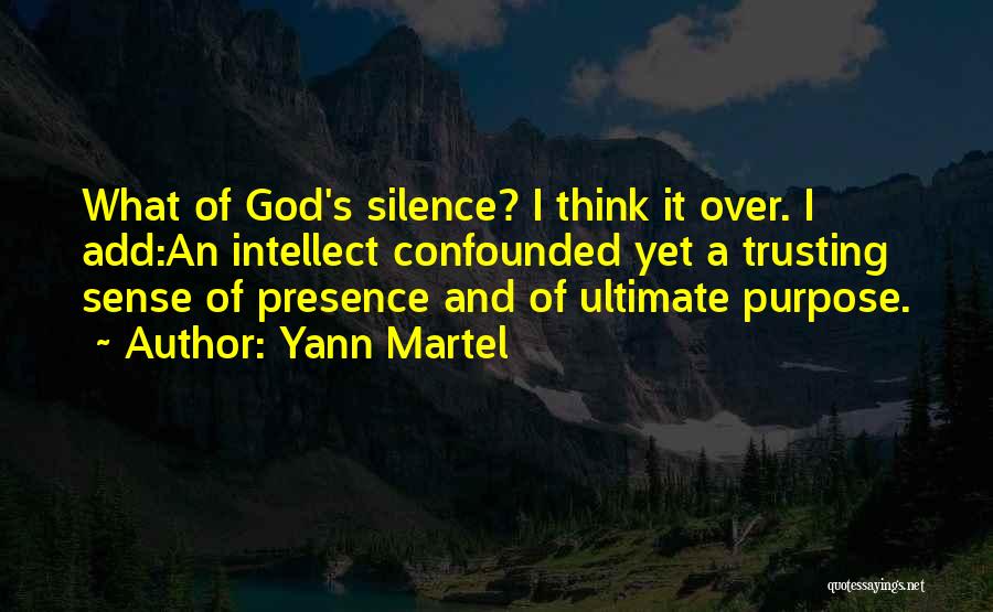 Confounded Quotes By Yann Martel