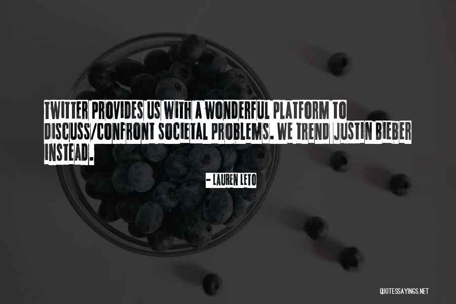 Confront Problems Quotes By Lauren Leto