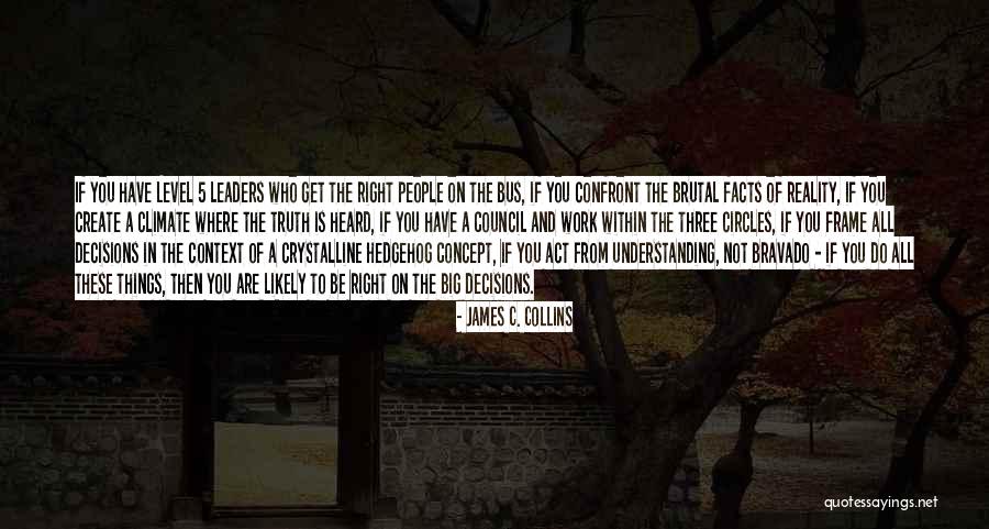 Confront Reality Quotes By James C. Collins