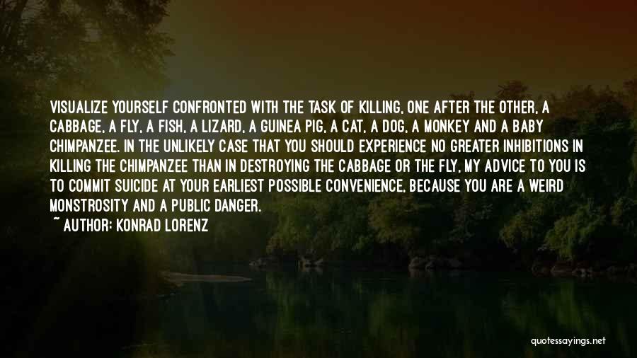Confronted By None Quotes By Konrad Lorenz