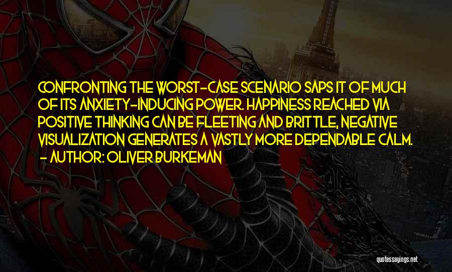 Confronting Evil Quotes By Oliver Burkeman