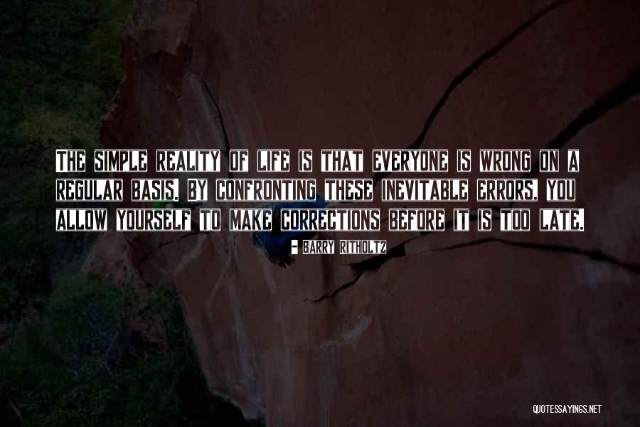 Confronting Life Quotes By Barry Ritholtz Confronting Life Quotes By Barry Ritholtz