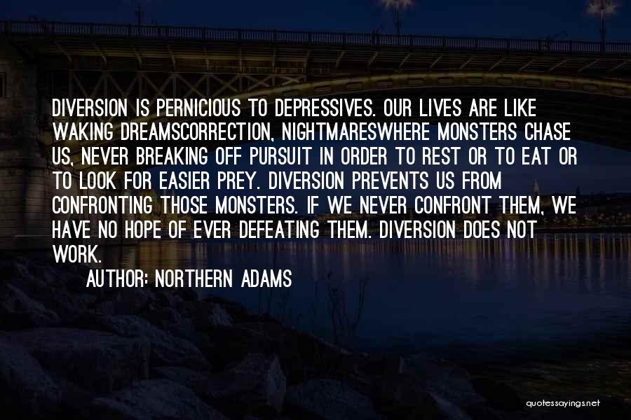 Confronting Others Quotes By Northern Adams
