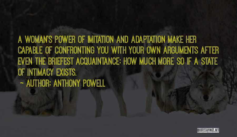 Confronting Power Quotes By Anthony Powell