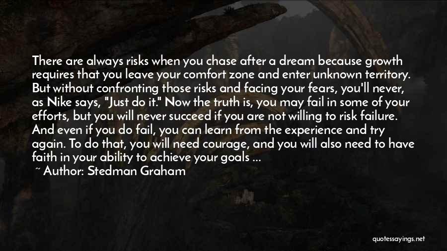 Confronting Your Fears Quotes By Stedman Graham