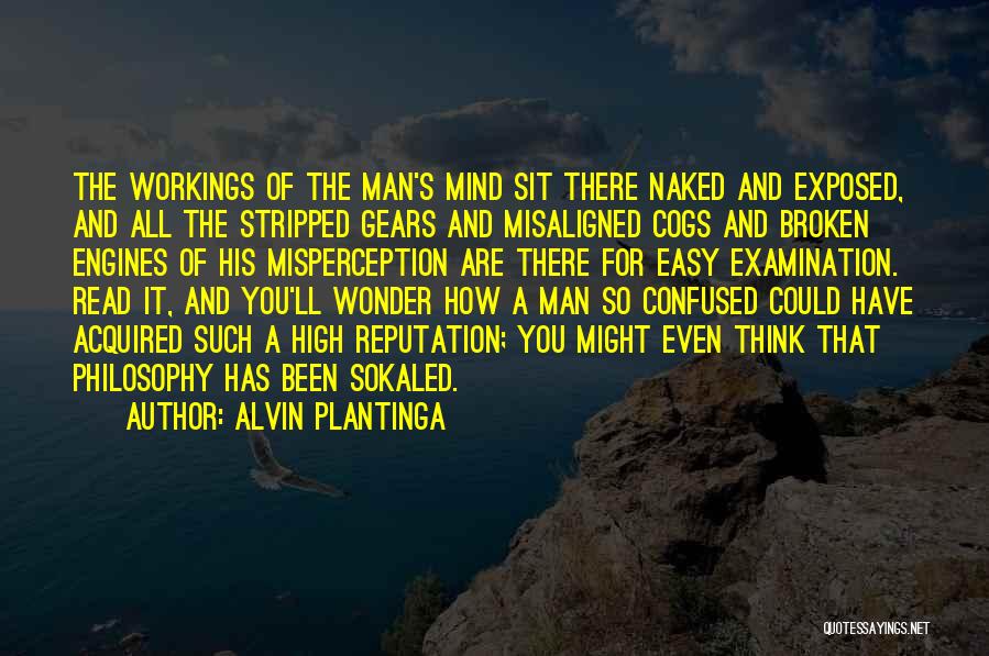 Confused And Broken Quotes By Alvin Plantinga