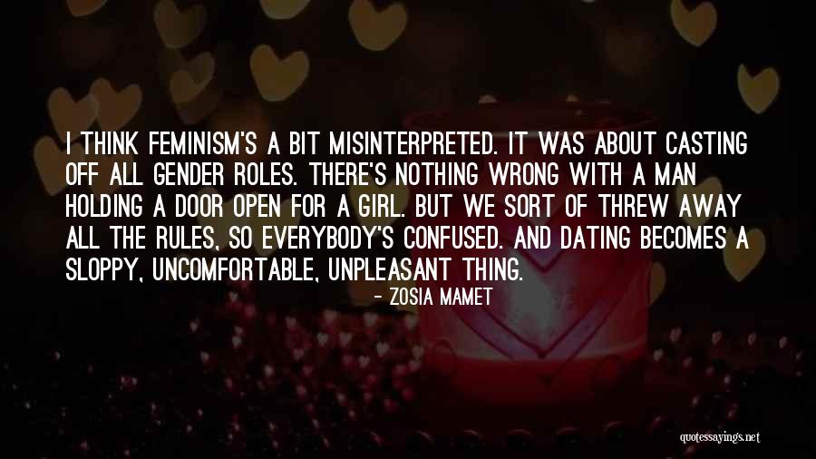 Confused Gender Quotes By Zosia Mamet Confused Gender Quotes By Zosia Mamet
