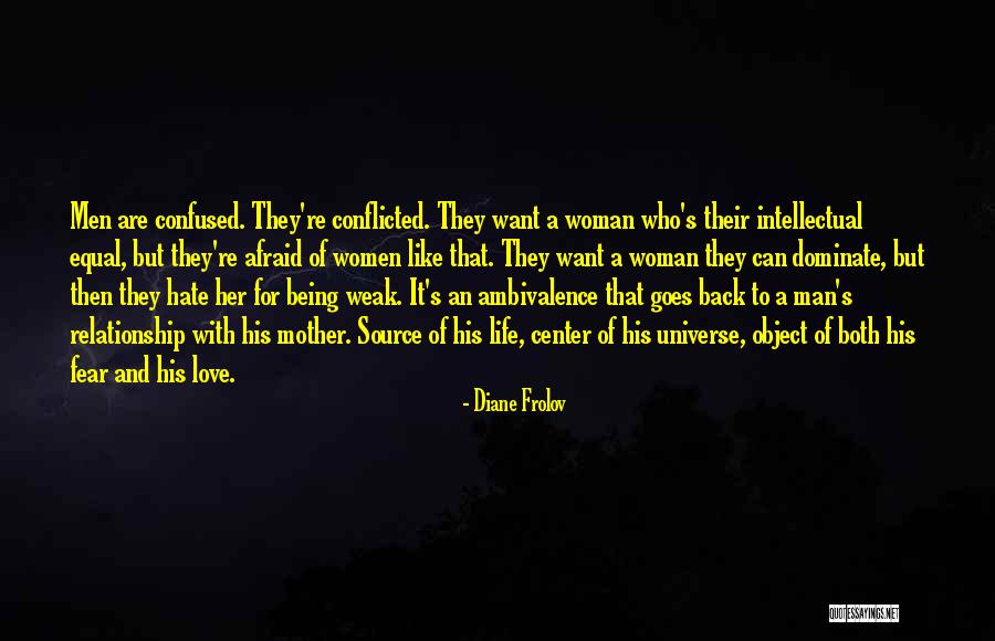 Confused Love Life Quotes By Diane Frolov