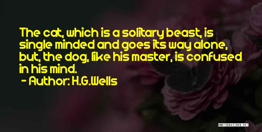 Confused Mind Quotes By H.G.Wells