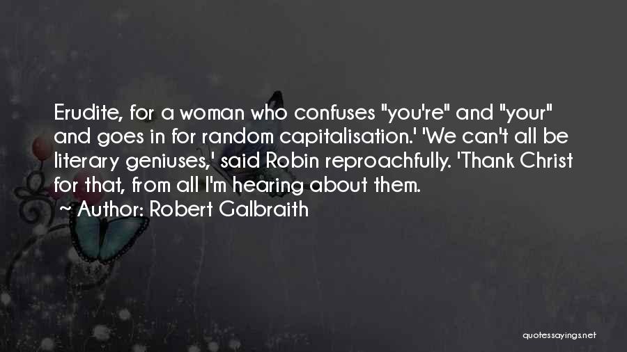 Confuses Quotes By Robert Galbraith