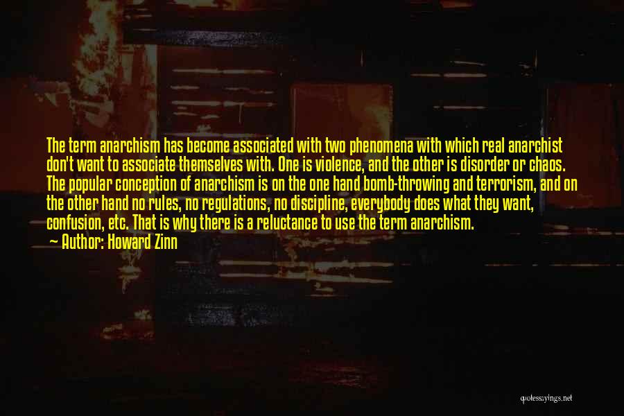 Confusion And Chaos Quotes By Howard Zinn