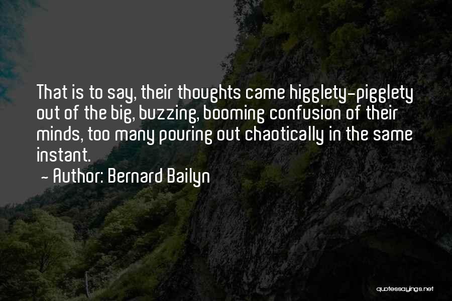 Confusion Quotes By Bernard Bailyn