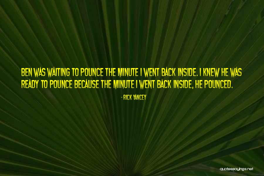 Congelar Platano Quotes By Rick Yancey Congelar Platano Quotes By Rick Yancey