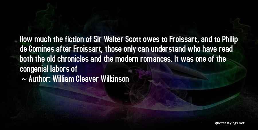 Congenial Quotes By William Cleaver Wilkinson