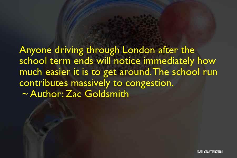 Congestion Quotes By Zac Goldsmith