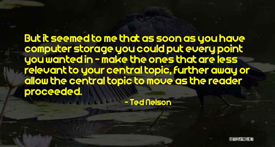Congiura Sinonimo Quotes By Ted Nelson Congiura Sinonimo Quotes By Ted Nelson