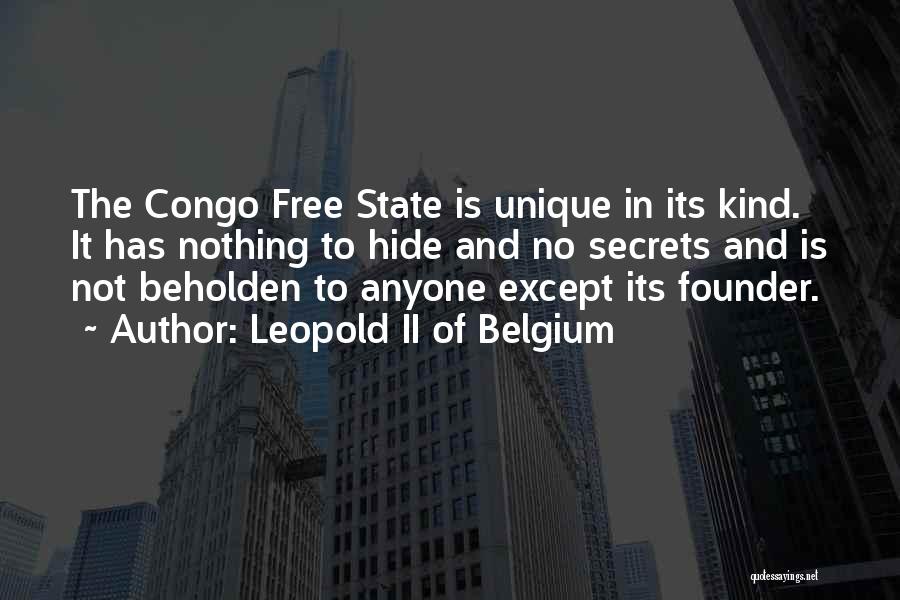 Congo Free State Quotes By Leopold II Of Belgium