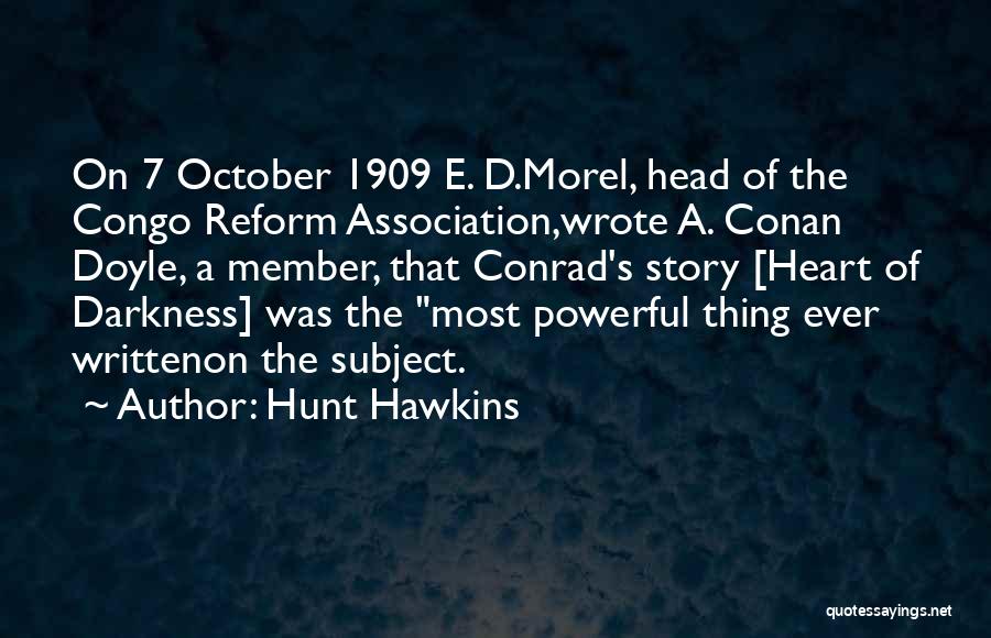 Congo Quotes By Hunt Hawkins