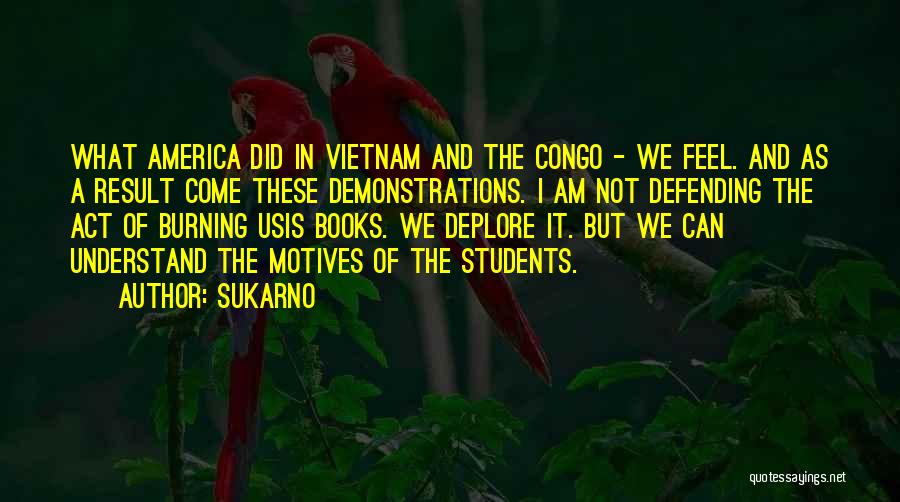 Congo Quotes By Sukarno