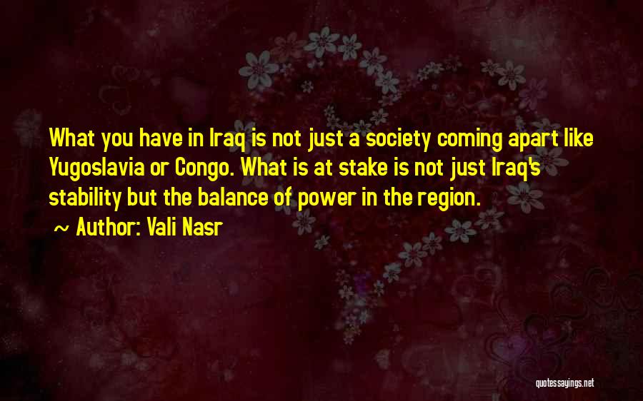 Congo Quotes By Vali Nasr