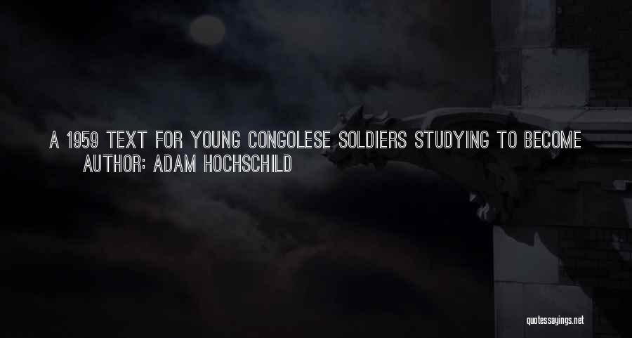 Congolese Quotes By Adam Hochschild