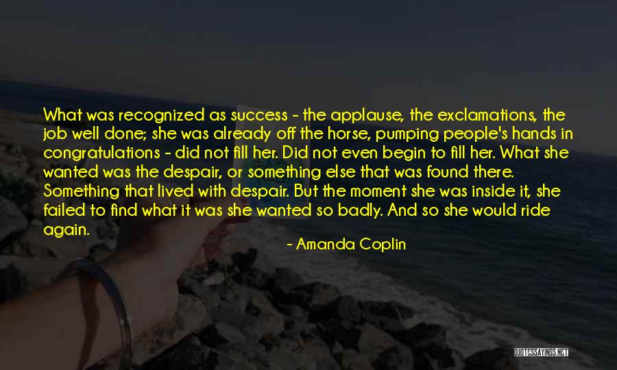Congratulations On Success Quotes By Amanda Coplin Congratulations On Success Quotes By Amanda Coplin