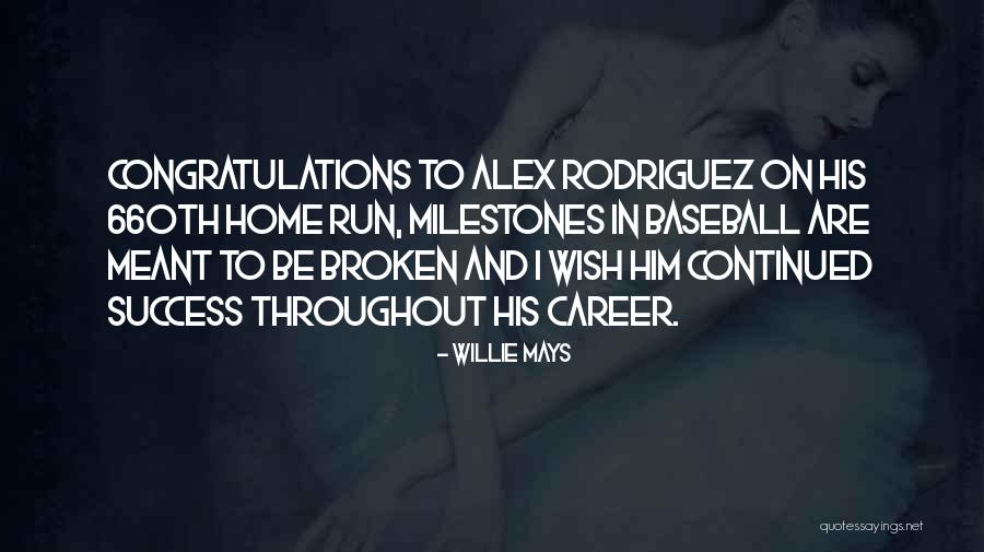 Congratulations On Success Quotes By Willie Mays Congratulations On Success Quotes By Willie Mays