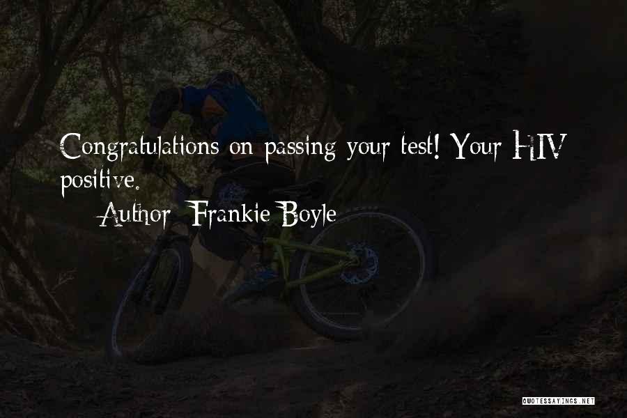 Congratulations Quotes By Frankie Boyle