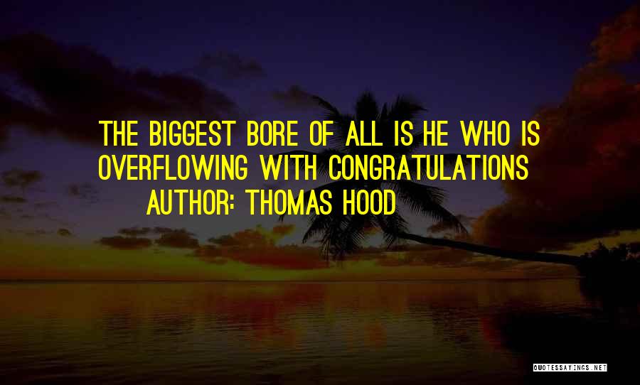Congratulations Quotes By Thomas Hood