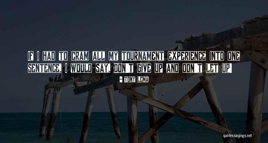 Congregated Sentence Quotes By Tony Lema Congregated Sentence Quotes By Tony Lema