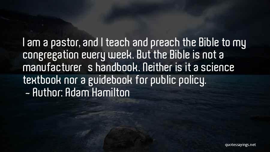 Congregation Quotes By Adam Hamilton