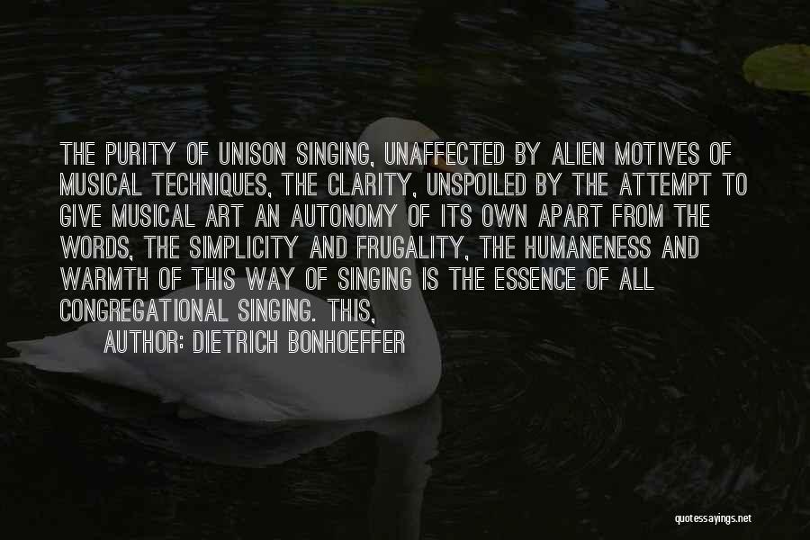 Congregational Quotes By Dietrich Bonhoeffer