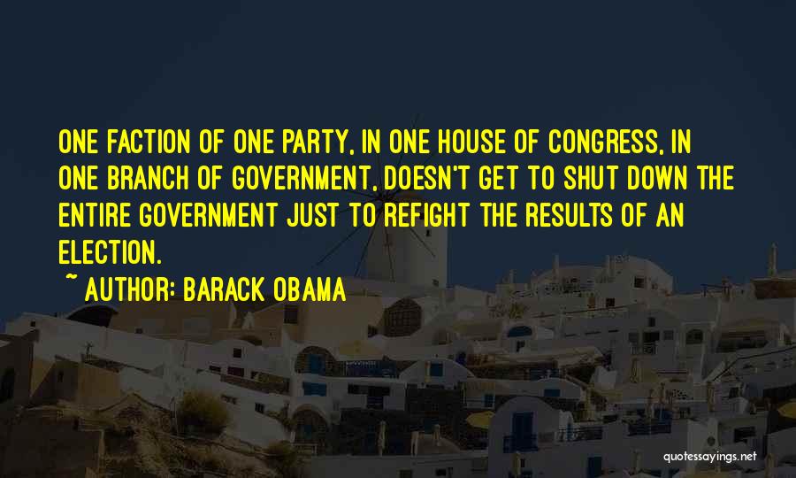 Congress Election Quotes By Barack Obama