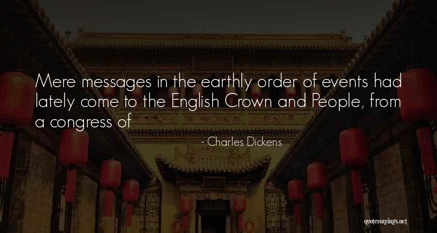 Congress Quotes By Charles Dickens