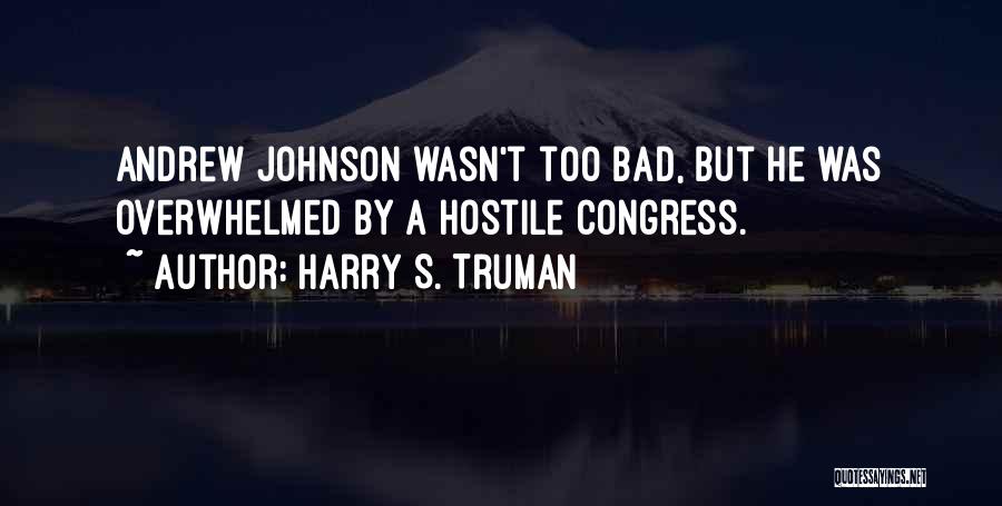 Congress Quotes By Harry S. Truman
