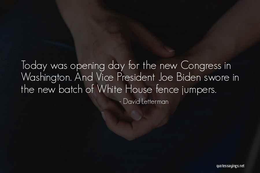 Congress Today Quotes By David Letterman