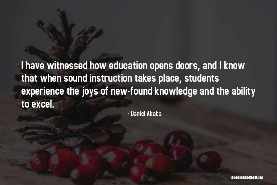Congrio Colorado Quotes By Daniel Akaka