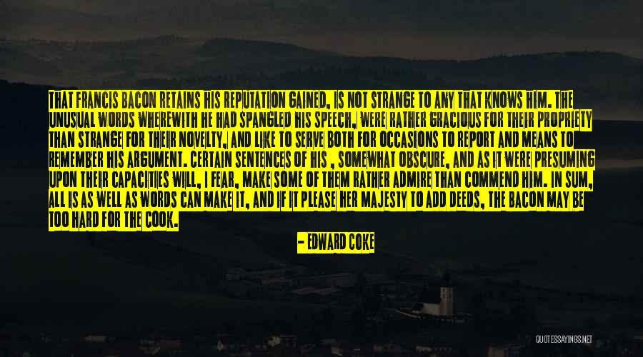Conheedy Quotes By Edward Coke Conheedy Quotes By Edward Coke