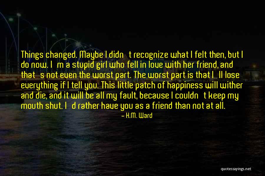 Conjugal Family Quotes By H.M. Ward Conjugal Family Quotes By H.M. Ward