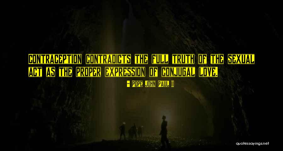 Conjugal Quotes By Pope John Paul II Conjugal Quotes By Pope John Paul II