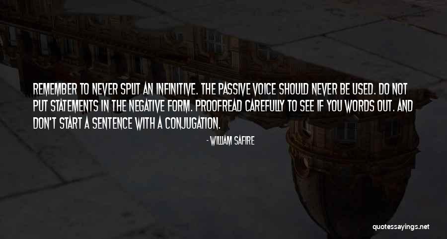 Conjugation Of Quotes By William Safire Conjugation Of Quotes By William Safire