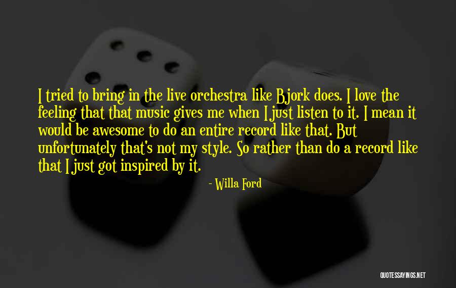 Conjugational Visits Quotes By Willa Ford Conjugational Visits Quotes By Willa Ford