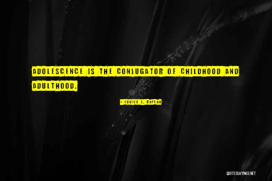 Conjugator Quotes By Louise J. Kaplan