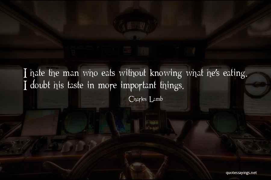 Conlang Maker Quotes By Charles Lamb Conlang Maker Quotes By Charles Lamb