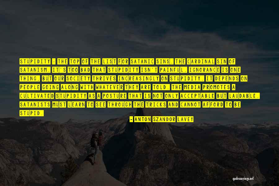 Conlee Oil Quotes By Anton Szandor LaVey Conlee Oil Quotes By Anton Szandor LaVey